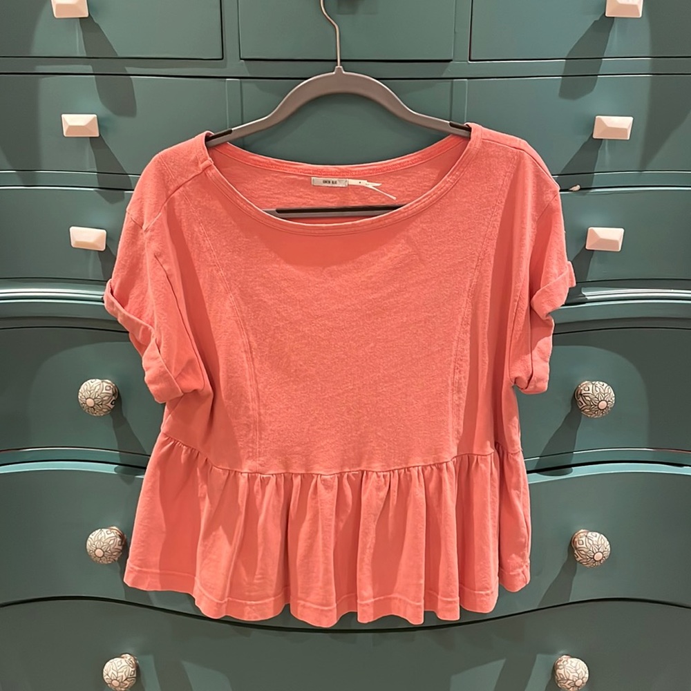 pink baby tee